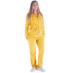 Conjunto de trajes deportivos para mujer 2025, chándales de 2 piezas para mujer, chándales de entrenamiento, de manga larga Sudadera con capucha, pantalones, Otoño e Invierno - Product Image 1