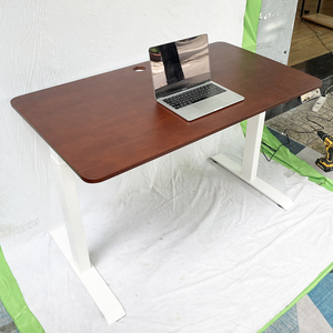 Mesa Elevadora FlexiDesk FLD020 de Diseño Contemporáneo con Motor Único y Madera de Caucho - Product Image 3