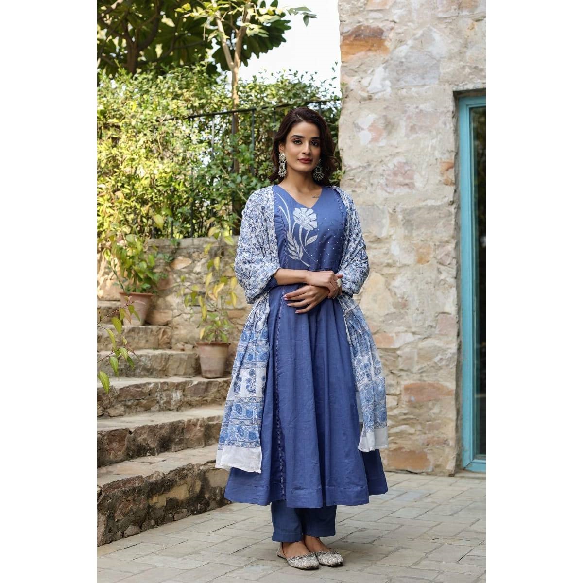 white christmas dresses Cotton Malmal Dress | Dragonfly Neon main image 0