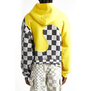 Sweat à capuche ample et épais à manches longues unisexe Hip Hop Streetwear hommes et femmes sweats à capuche au design personnalisé - Product Image 2