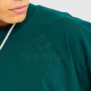 T-shirt surdimensionné d'été sur mesure 100% coton avec logo personnalisé marque privée à vendre - Product Image 3