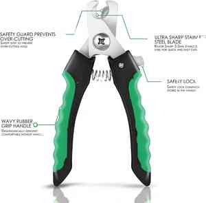 Kit de aseo de cortaúñas de precisión para mascotas Lima de uñas de acero inoxidable gratis de marca personalizada para instrumento quirúrgico veterinario - Product Image 2