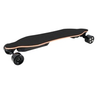 Planche à roulettes électrique JIESEN en érable Offre Spéciale pas chère Longboard E-Skateboard 600W * 2 moteur à courroie 350W 15 km/h haute vitesse pour adulte