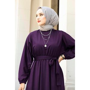 Vestido Hijab con Cinturón para Mujer, Modelo TR 100MD-10528 MR - Product Image 2