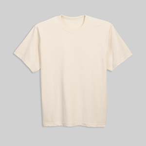 Camiseta de Corte Holgado 1012, Jersey Comprimido, Peso de la Tela 220g/300g, Impresión por Serigrafía, Patrón Sólido, Prendas de Vestir de 260g/300g - Product Image 1