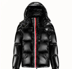 Nouvelle conception de veste d'hiver matelassée brillante et tendance, taille plus, pour hommes, vestes et manteaux matelassés - Product Image 4