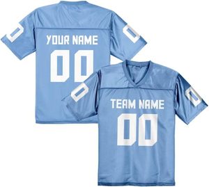 Maillots de football américain de qualité supérieure, respirants, grandes tailles, style universitaire, OEM, appliqué sublimé thermocollé personnalisé - Product Image 1