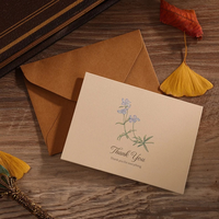 Enveloppe cadeau en papier kraft brun classique, écologique, biodégradable, recyclable, avec rabat, logo personnalisé, boutique artisanale