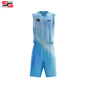 2025 dernières conceptions unisexe uniforme de basket-ball de fabricant et fournisseur de premier rang du Pakistan 100% polyester tissu - Product Image 1