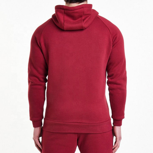 Sweat à capuche zippé pour hommes à la mode sweat-shirt en coton molletonné avec logo personnalisé veste de sport décontracté en plein air fitness haut à capuche fournisseur en gros - Product Image 3