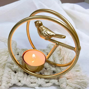 El soporte de luz de té de metal colgante clásico puede ser un complemento perfecto para la decoración de su sala de estar Use esto para encender velas perfumadas - Product Image 1