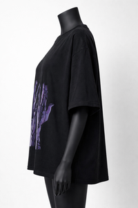 Camiseta Gráfica Oversize para Mujer, Impresión Personalizada, Algodón Premium, Moda Urbana, OEM ODM, Venta al Por Mayor - Product Image 4