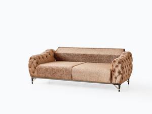 Sofá cama reclinable de lujo contemporáneo, muebles modernos de oficina para el hogar para apartamentos, hoteles, villas, juegos de sala de estar de tela duradera - Product Image 3