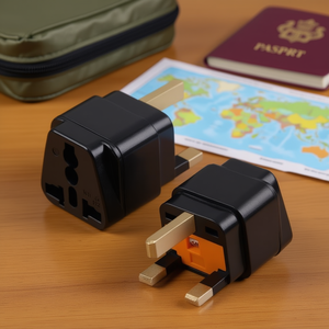 WD-7S Portable Universal Travel <b>Adapter</b> <b>UK</b> Plug to <b>UK</b> Plug Converter - Product Image 3