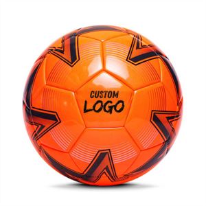 Ballon de football hybride imperméable, cousu, design personnalisé, entraînement en intérieur et en extérieur, vente OEM - Product Image 1