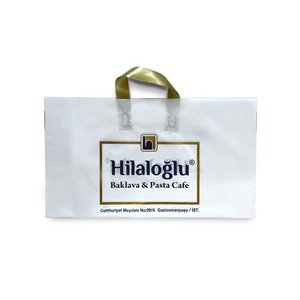 Bolsa de Compras Ecológica con Asa de Lazo Suave Biodegradable, Impresa Personalizada con Logotipo - Product Image 1