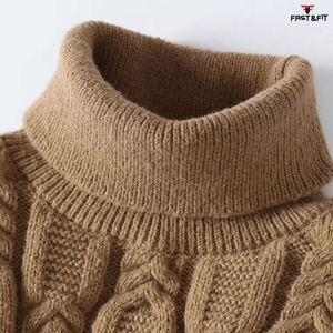 Suéter de Invierno para Hombre, Cuello Redondo, Diseño Personalizado, Alta Calidad, Antiarrugas, Lana/Cachemira, Tejido, Logotipo Frontal, Precio de Fábrica - Product Image 4