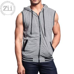Hommes Confortable Gym Fitness Hoodies Couleur Unie Street Wear pour l'hiver Couleur Unie Quantité en vrac Fait de Polyester/Coton - Product Image 6