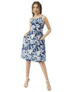 Vestido sin mangas de algodón con estampado de bloque de mano indio para mujer, ropa informal de verano hecha a mano, ¡gran idea de regalo natural ecológica! - Product Image 3