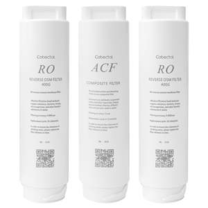 Kit de remplacement de filtre à eau Cobectal K8B RO, cartouche en polypropylène hautement efficace, filtre sous évier pour une eau propre - Product Image 1