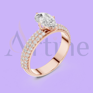 10K Wedding <b>Ring</b> <b>Set</b> for Women in <b>Gold</b> Finish - Product Image 1