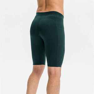Venta al por mayor de ropa para correr los hombres de poliéster de compresión personalizada sudor entrenamiento Fitness deportes atléticos correr gimnasio pantalones cortos - Product Image 2