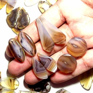Piedra Preciosa de Ágata de Montana Más Vendida, Piedra Genuina con Patrones Únicos para Joyería Hecha a Mano, Disponible a Buen Precio - Product Image 6