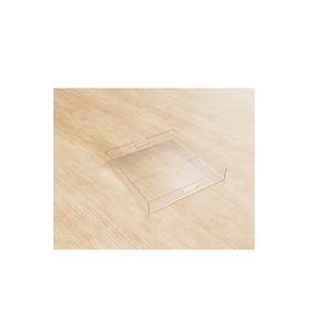 Plateau rectangulaire en acrylique pour la présentation des aliments, support de service pour craquelins, plateau pour fête à domicile et plateau de charcuterie - Product Image 3