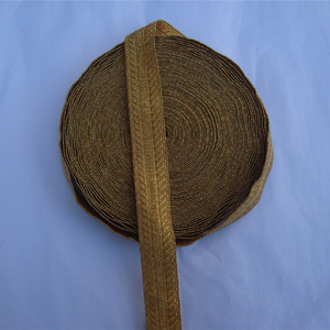 2025 trenzas doradas de alta calidad cordones uniformes lingotes de oro adornos de alambre trenzas Trim Galloon textil - Product Image 5