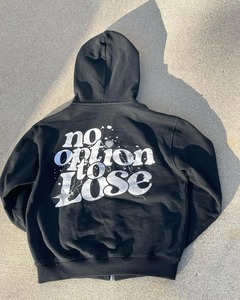 Quality 100% Cotton Fleece Y2K Custom Puff Printing 3D Foam Fleece Blank Men's <b>Full</b> <b>Zip</b> Regular Fit SENSEL Hoodies <b>Sweatshirts</b> - Product Image 6