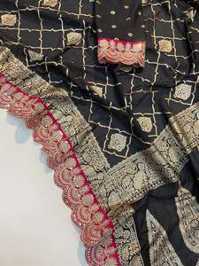 Glamour Superbe Saree Fantaisie Vêtements Ethniques Le Plus À La Mode Exportation Sexy Blouse Sari Boutique Femmes Designer Indien Superbe Magnifique - Product Image 2