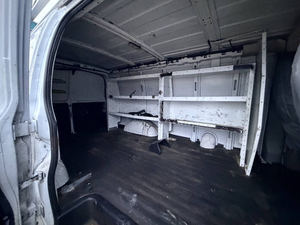 BEAUTIFULLY USED 2020 EXPRESS <b>CARGO</b> 2500 RWD VAN EXTERIOR <b>WHITE</b> INTERIOR SILVER 6-SPEED AUTOMATIC REAR WHEEL DRIVE ENGINE 341 HP - Product Image 4