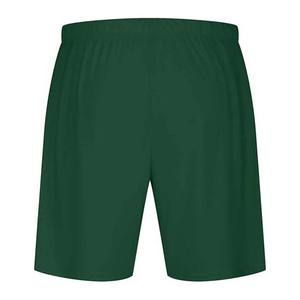 Custom <b>Men's</b> Summer Sportswear Solid Breathable Two-Piece T-Shirt and <b>Shorts</b> Set <b>Green</b> Color Cotton Material - Product Image 5