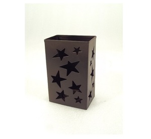 Silver <b>Star</b> Tea <b>Light</b> Holder | 61314 | Interior Decor / Candle Holders & Lanterns | - Product Image 1