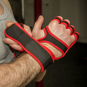 Guantes de Gimnasio para Levantamiento de Pesas, Guantes Deportivos de Medio Dedo para Entrenamiento, Ejercicio, Carreras, con Soporte para Muñeca, para Hombre y Mujer - Product Image 2