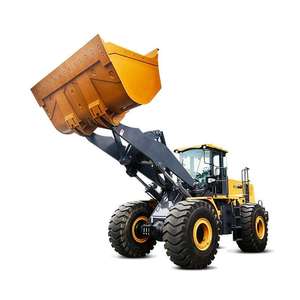 Compre una Cargadora de Ruedas, Cargadora Frontal, Máquina Hidráulica Diésel Amarilla para Construcción y Minería - Product Image 1