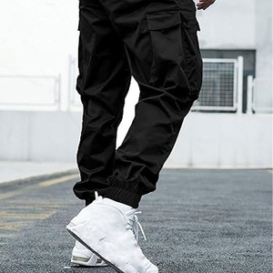 2025 pantalons de survêtement lourds hommes coupe ample Baggy pantalon pyjama hommes respirant mi-poids téléchargé par robe sport - Product Image 1