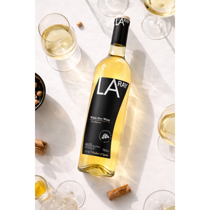 Laray - Vin Blanc Sec Airn Macabeo 11% ABV Vin Blanc Espagnol Frais 750ml - Product Image 3