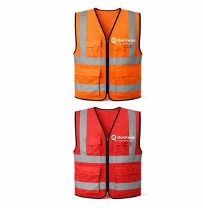 Gilet de sécurité réfléchissant de haute qualité pour les travailleurs, gilet de sécurité haute visibilité avec couleur personnalisée, nouveau design de gilet de sécurité - Product Image 2
