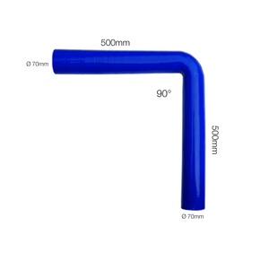 Courbe bleue 90Monitor id.70mm l.500mm - Product Image 1