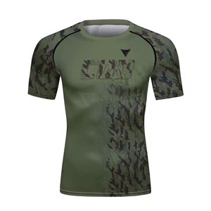 VENTURA ENTERPRISES Conjunto de Rashguard y Pantalones Cortos de MMA Sublimados Personalizados con Logotipo para Equipos, Opción de Logotipo, Spandex/Poliéster de Secado Rápido para Hombre - Product Image 5