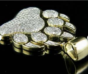 Pendentif croix unisexe pour homme et enfant, en argent sterling plaqué, style classique, diamant taillé en griffes de 3 carats certifié IGI, motif hibou - Product Image 3