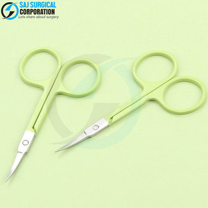 Premium Quality Customized Logo <b>Cuticle</b> <b>Scissors</b> Curved Blade Stainless Steel Cheap Price - Product Image 4