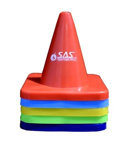Precio razonable Cono flexible de 4 "/Conos de entrenamiento deportivo (paquete de 6 piezas) multicolor en precio de venta completo con buena calidad - Product Image 2