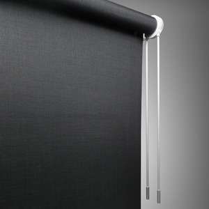 ม่านม้วนแบบแมนนวลทันสมัยพร้อมรางบน-ล่างแบบใหม่สำหรับห้องพักโรงแรม - Product Image 1