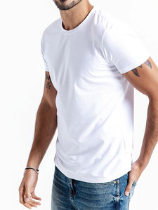 เสื้อยืดผู้ชายผ้าฝ้าย100% พิมพ์ลายยุทธวิธีลำลองแขนสั้นแห้งเร็วสำหรับฤดูร้อน - Product Image 4