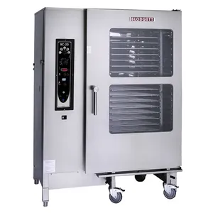 Four combiné électrique et cuiseur vapeur Blodgett BC-20E avec capacité de 14 plaques, équipement de cuisson commercial - Product Image 1