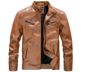 Chaqueta de Cuero Genuino Premium Personalizada 2026 para Hombre, Estilo Brando, Ropa de Motociclismo, Talla Grande, Nueva Chaqueta de Cuero para Hombre para Invierno - Product Image 2