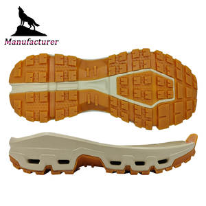 Semelles de sport décontractées pour hommes à haute élasticité, antidérapantes, nouvelle matière MD TPR, semelles de sport souples et respirantes, semelles de loisirs - Product Image 4