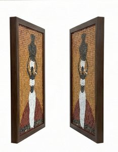 งานศิลปะโมเสกแอฟริกันตกแต่งผนัง ด้วยดีไซน์แปลกใหม่ งานฝีมือโมเสกแอฟริกันสำหรับตกแต่งภายในบ้านที่ไม่เหมือนใคร - Product Image 6